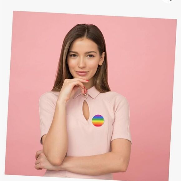 110 pc Scarf for Color Brooches Lapel Metal Round Clothes Diversity Patt - Picture 6 of 13